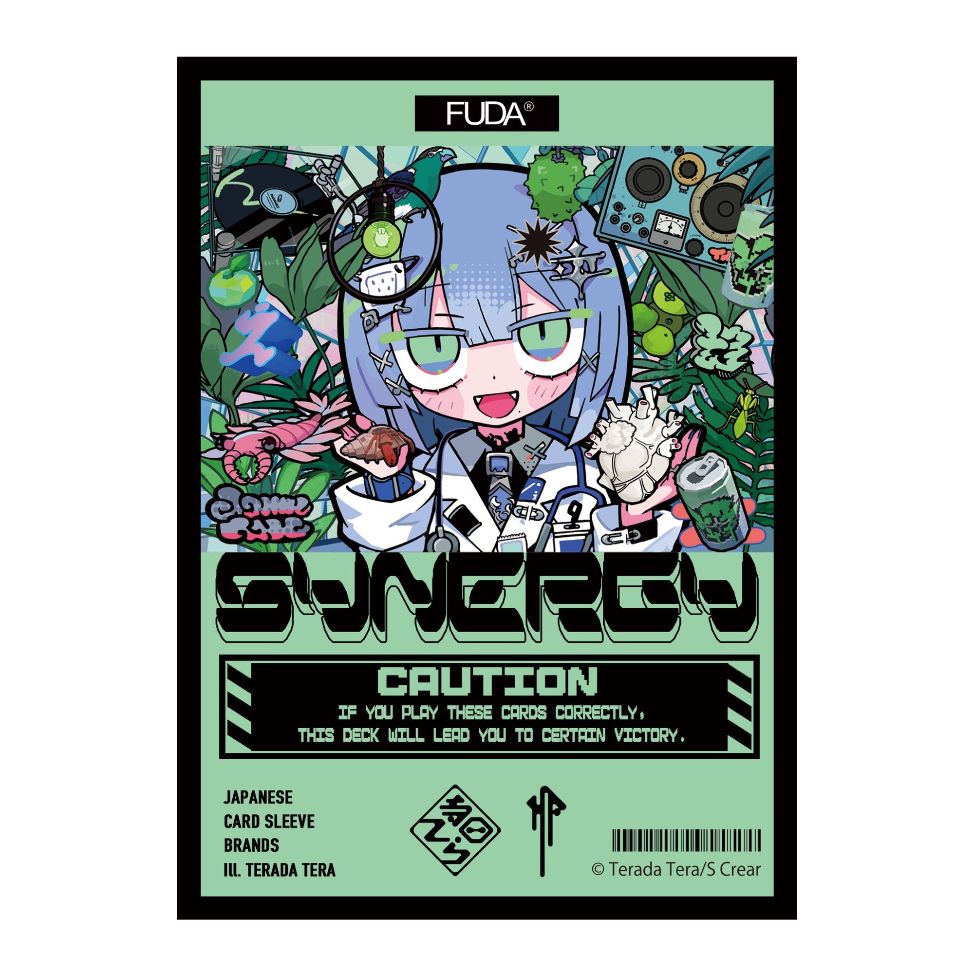 FUDA x Terada Tera #2 trading card sleeve